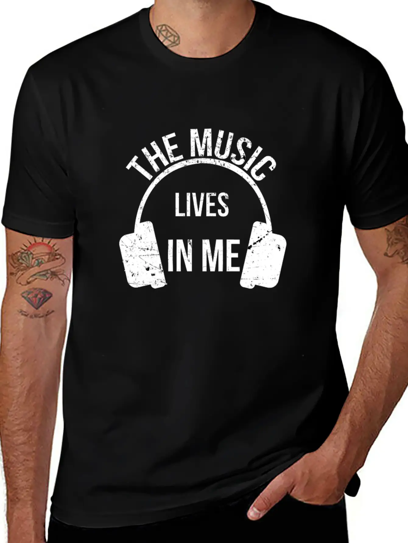 Music Breathable Soft Cotton T-Shirt – Timeless Casual Look