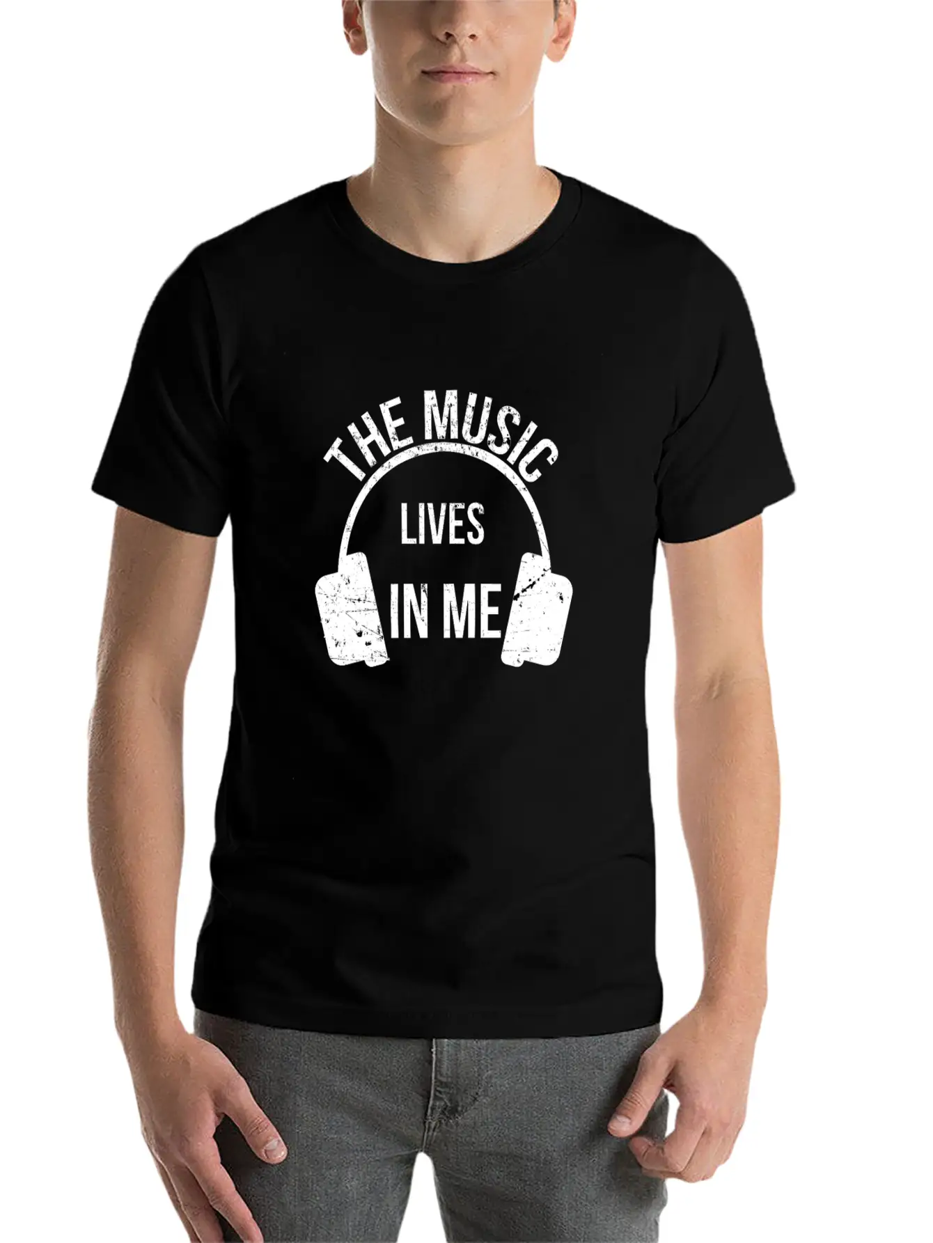 Music Breathable Soft Cotton T-Shirt – Timeless Casual Look