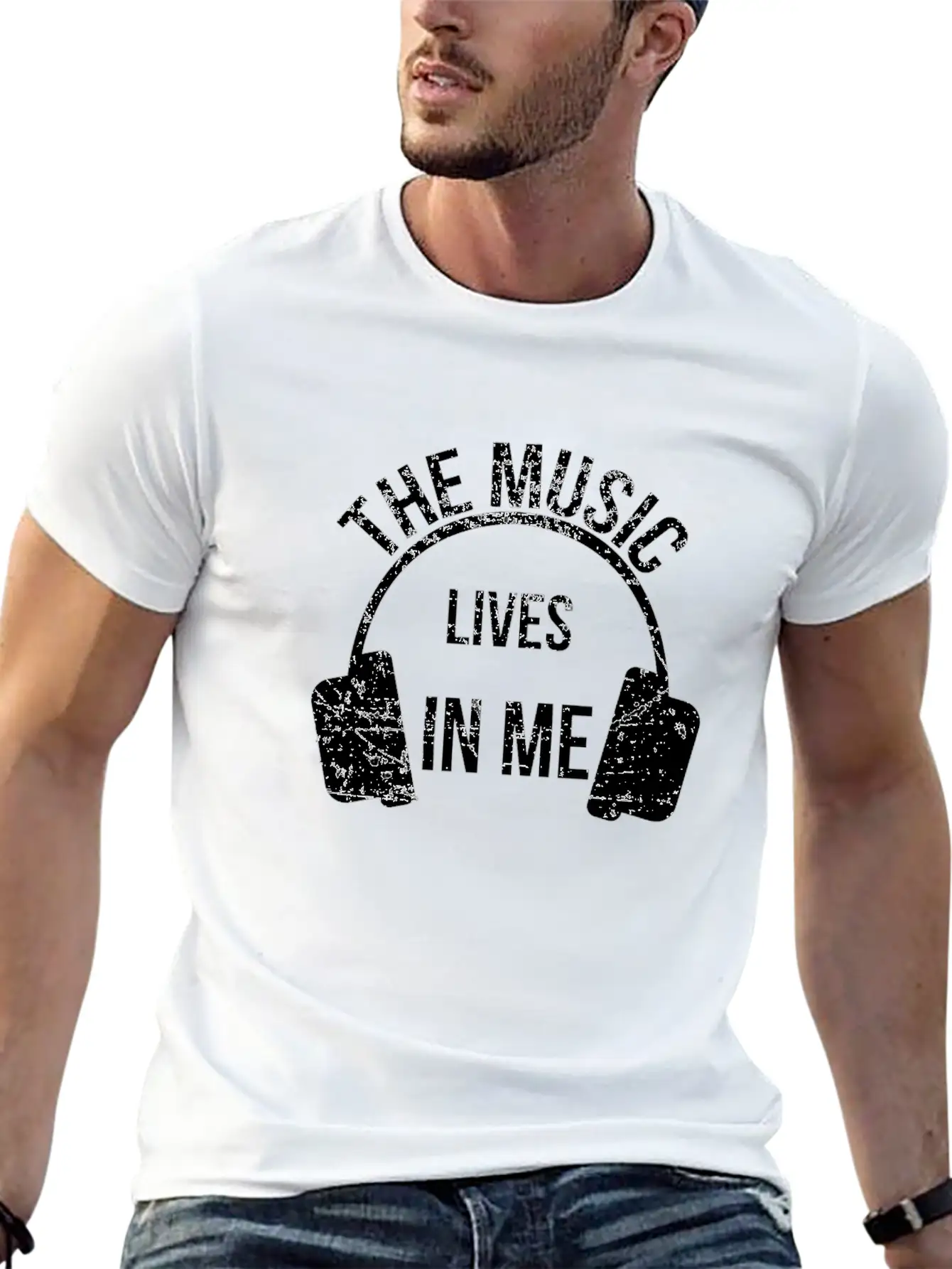 Music Breathable Soft Cotton T-Shirt – Timeless Casual Look