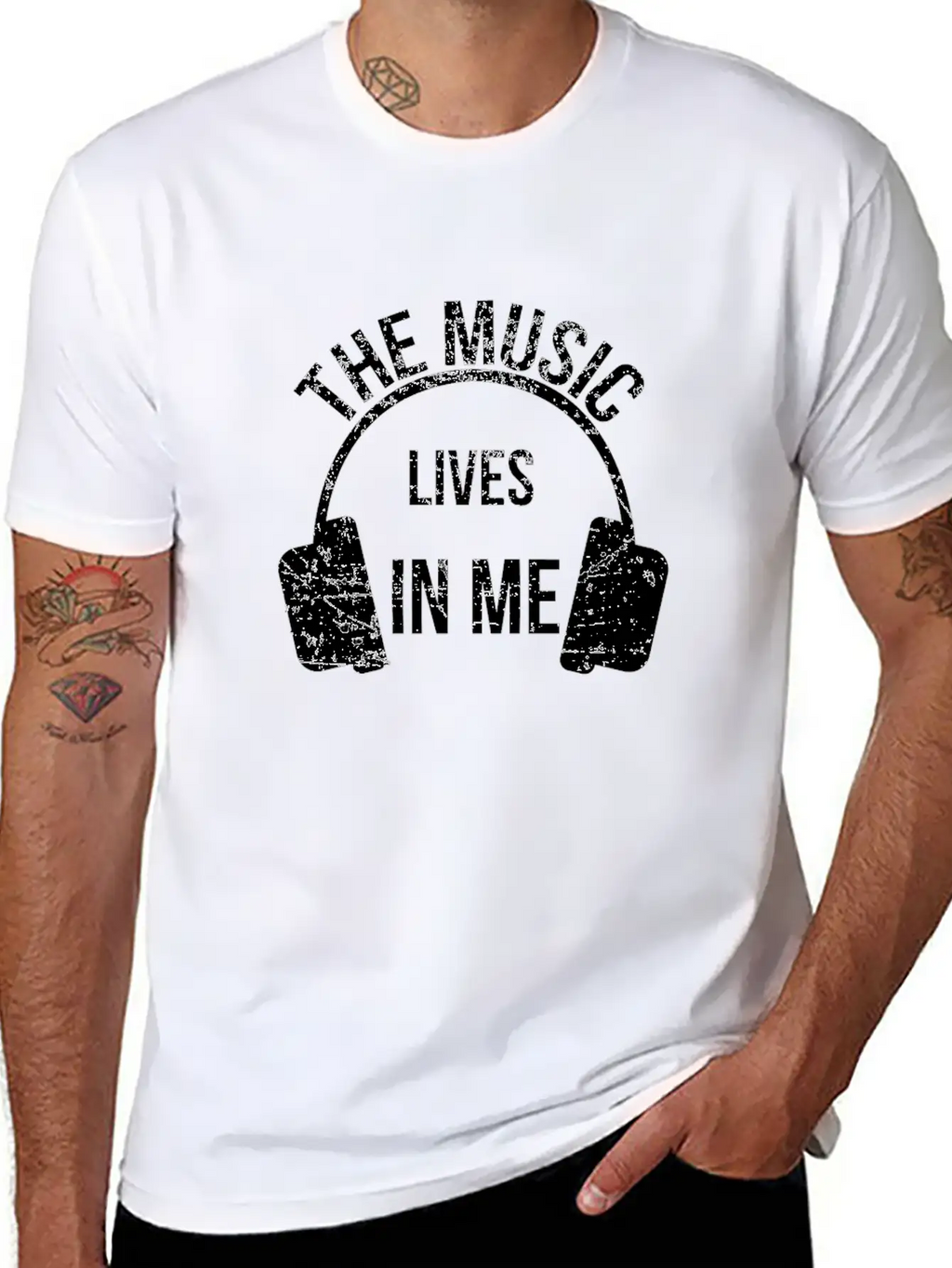 Music Breathable Soft Cotton T-Shirt – Timeless Casual Look