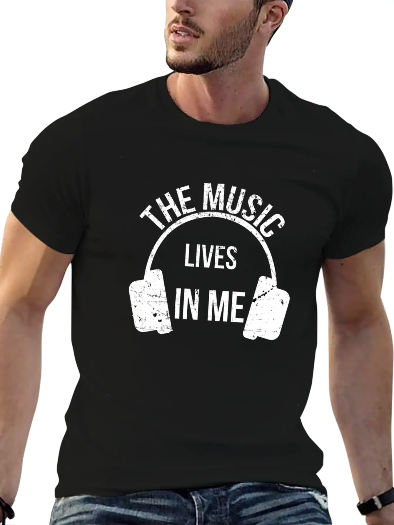 Music Breathable Soft Cotton T-Shirt – Timeless Casual Look