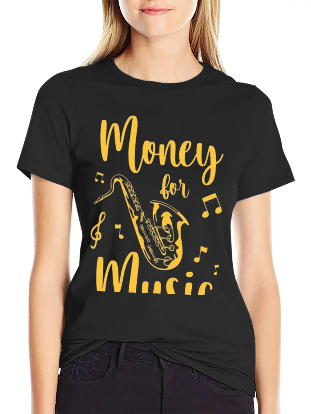 Music Cash Town Musician Casual Graphic T-Shirt – Simple And Comfortable Daily Wear