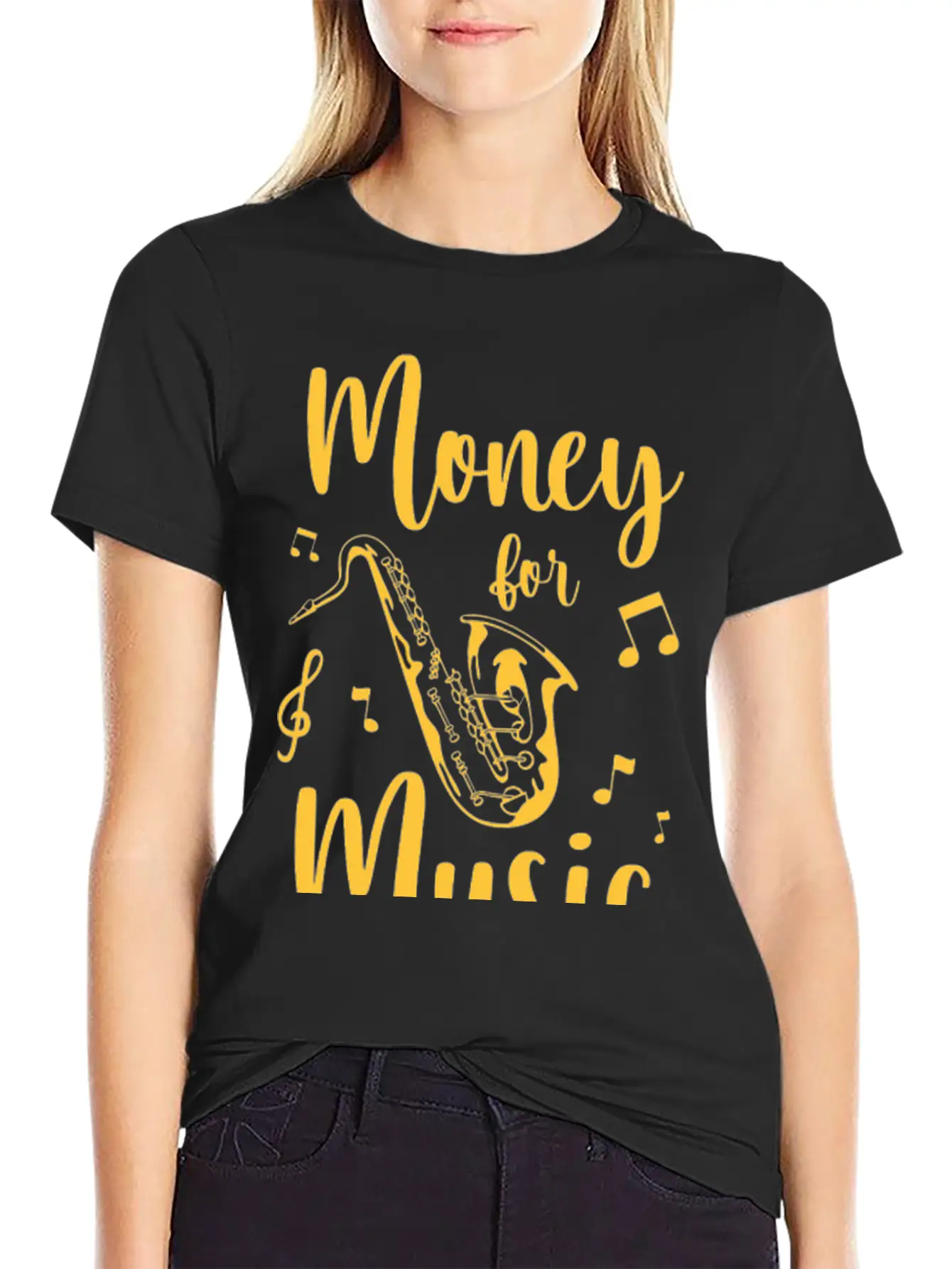 Music Cash Town Musician Casual Graphic T-Shirt – Simple And Comfortable Daily Wear