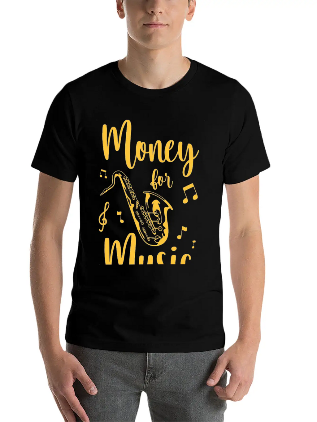 Music Cash Town Musician Casual Graphic T-Shirt – Simple And Comfortable Daily Wear
