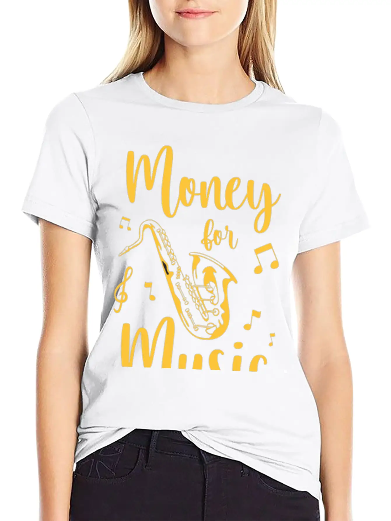 Music Cash Town Musician Casual Graphic T-Shirt – Simple And Comfortable Daily Wear