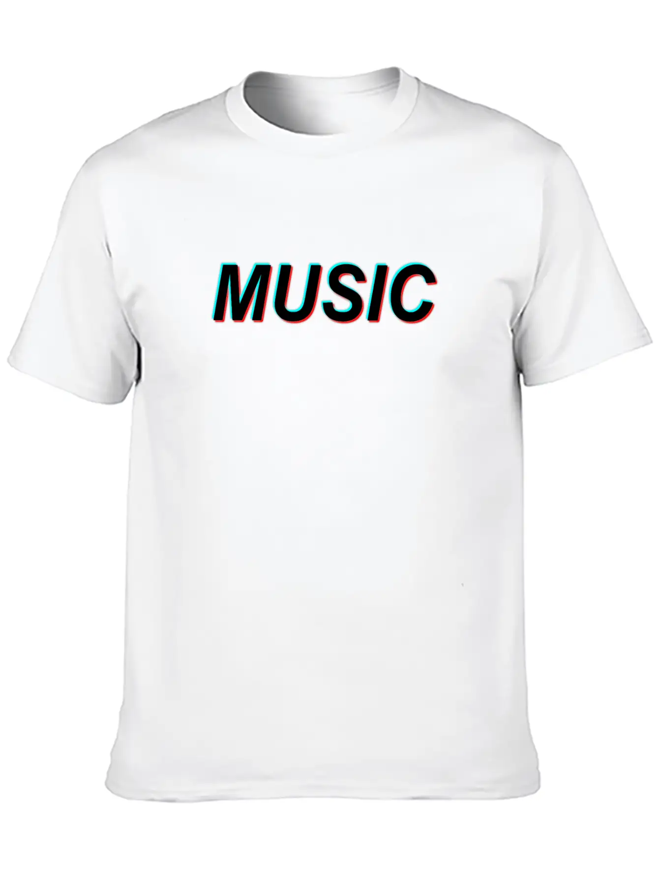 Music Casual Graphic T-Shirt – Simple And Comfortable Daily Wear