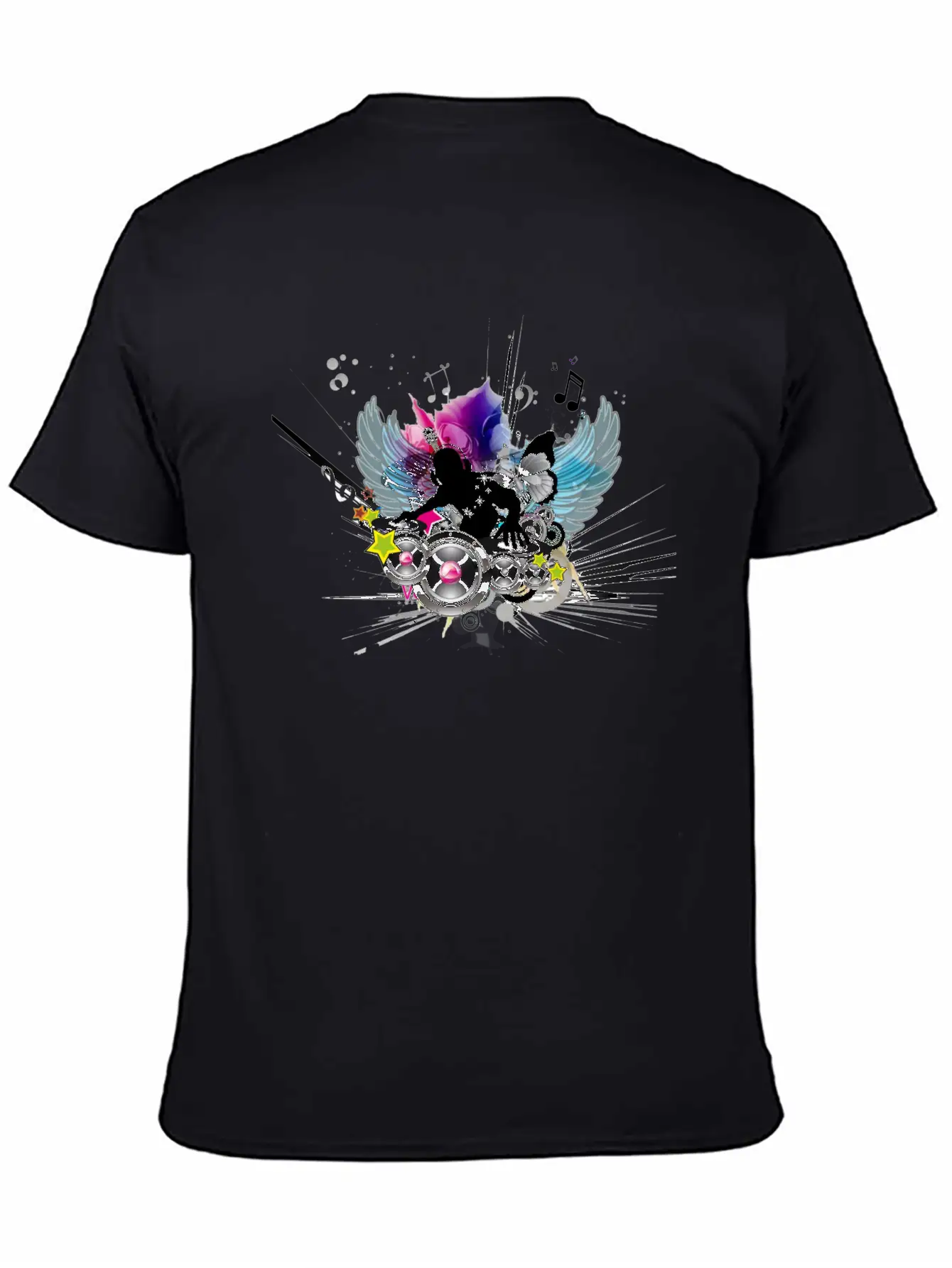 Music Classic Fit Graphic Tee For Daily Comfort – Unisex Cotton Shirt