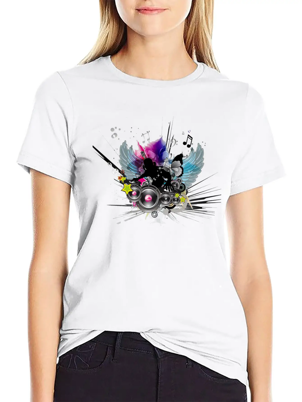 Music Classic Fit Graphic Tee For Daily Comfort – Unisex Cotton Shirt