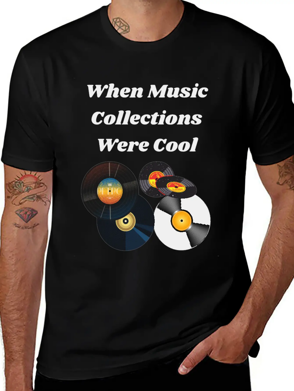 Music Collections Essential Cotton Tee For Daily Outfits – Unisex Style