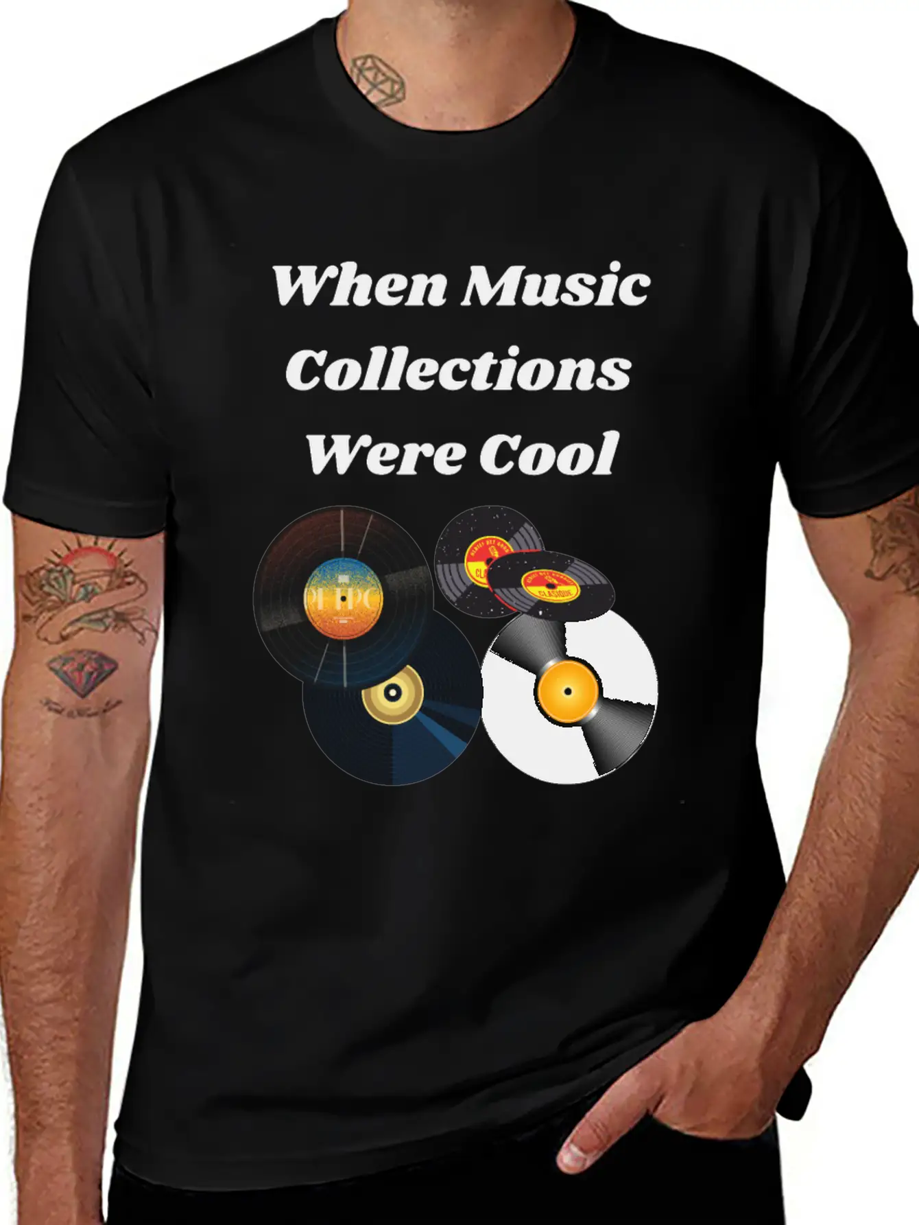 Music Collections Essential Cotton Tee For Daily Outfits – Unisex Style