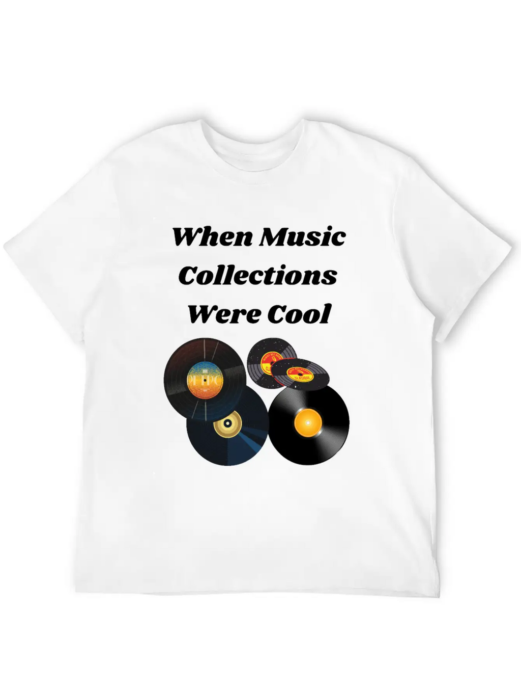 Music Collections Essential Cotton Tee For Daily Outfits – Unisex Style