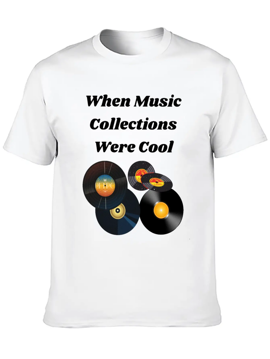 Music Collections Essential Cotton Tee For Daily Outfits – Unisex Style