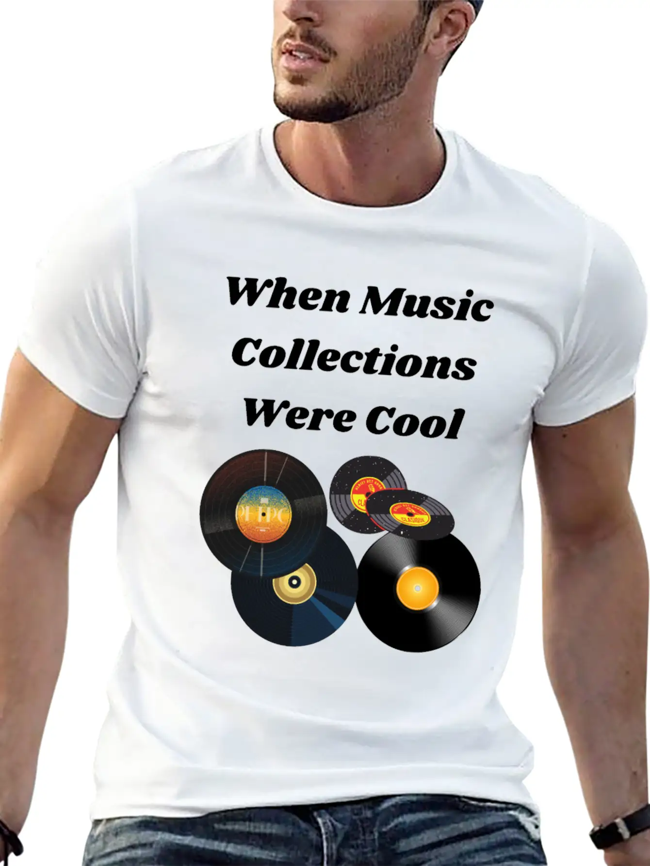 Music Collections Essential Cotton Tee For Daily Outfits – Unisex Style