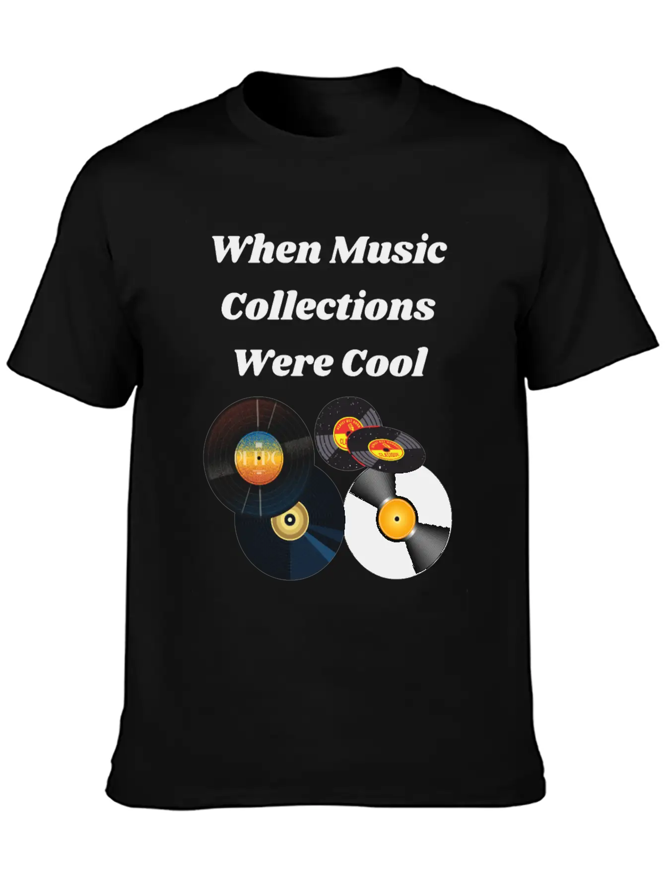 Music Collections Essential Cotton Tee For Daily Outfits – Unisex Style