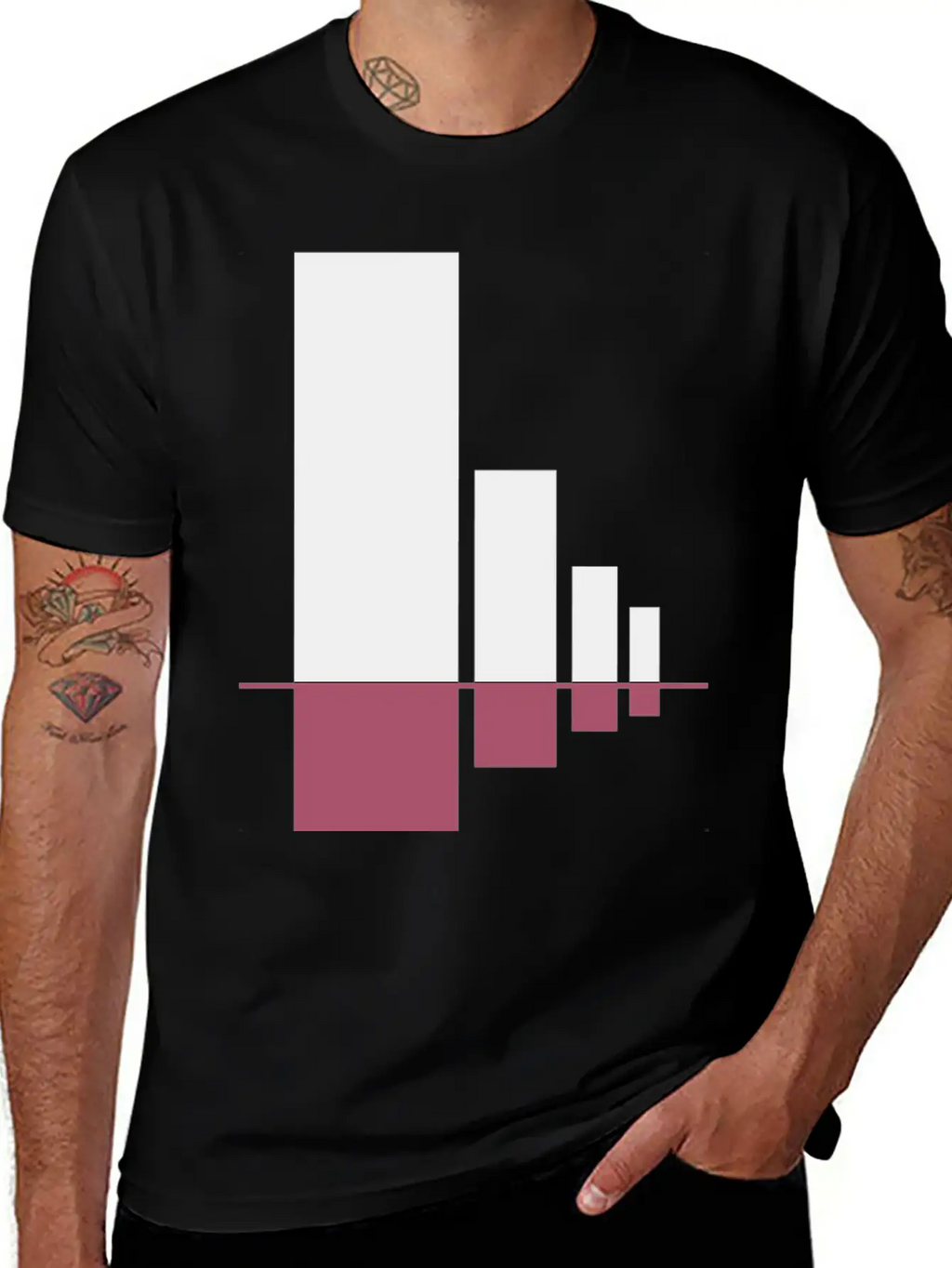 Music Design Unisex Casual T-Shirt – Clean Design For Daily Comfort