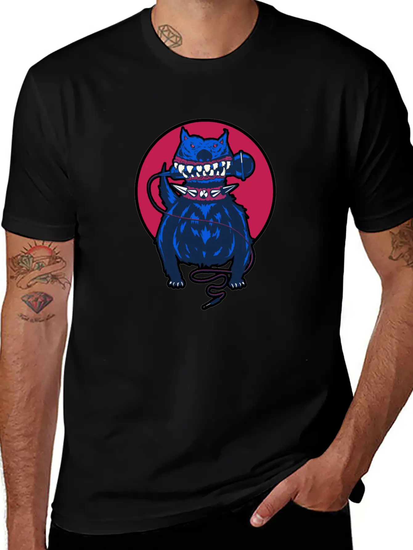 Music Dog Unisex Casual T-Shirt – Clean Design For Daily Comfort