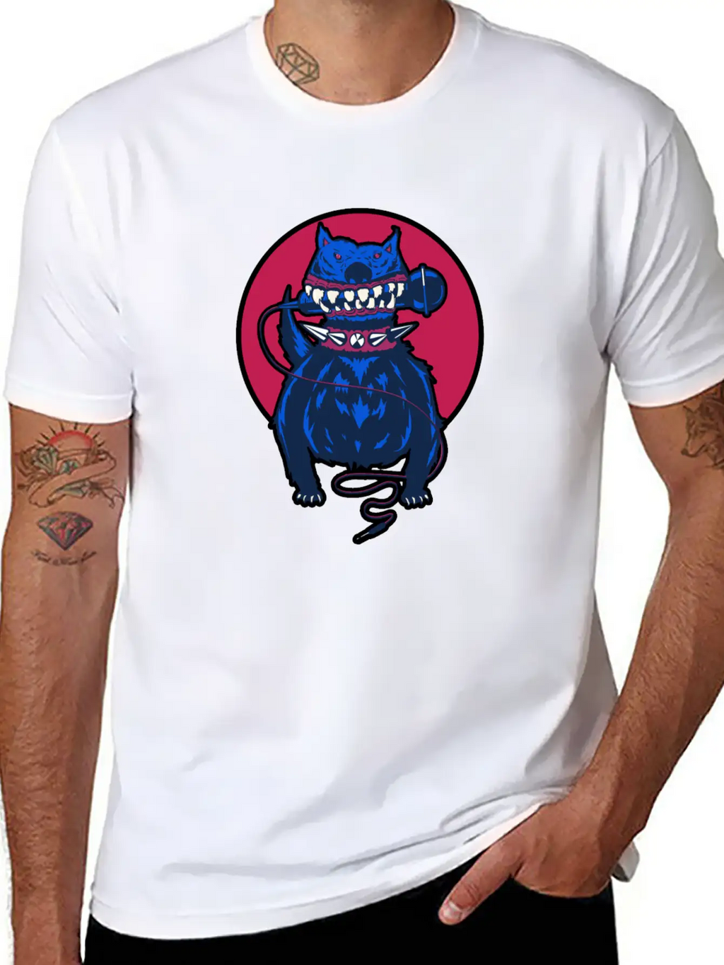 Music Dog Unisex Casual T-Shirt – Clean Design For Daily Comfort