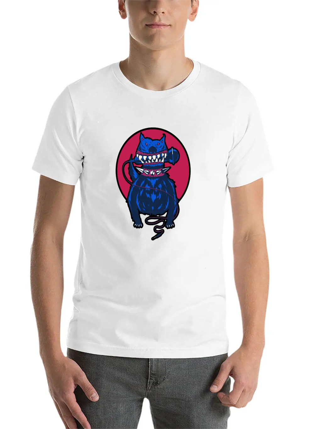 Music Dog Unisex Casual T-Shirt – Clean Design For Daily Comfort
