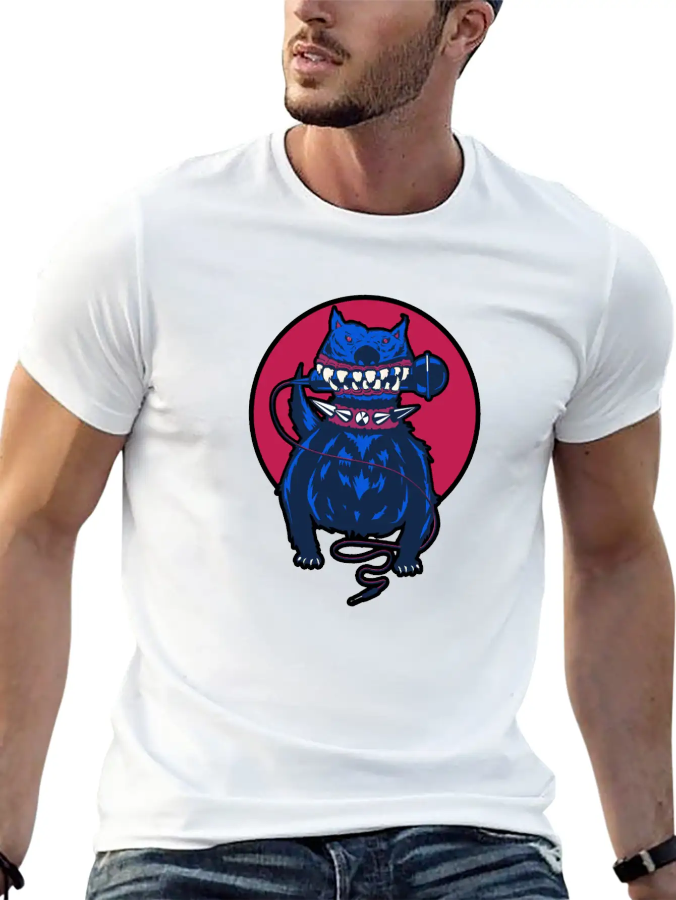 Music Dog Unisex Casual T-Shirt – Clean Design For Daily Comfort