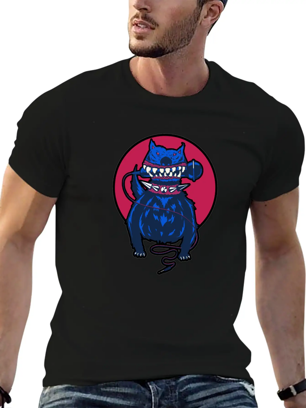 Music Dog Unisex Casual T-Shirt – Clean Design For Daily Comfort