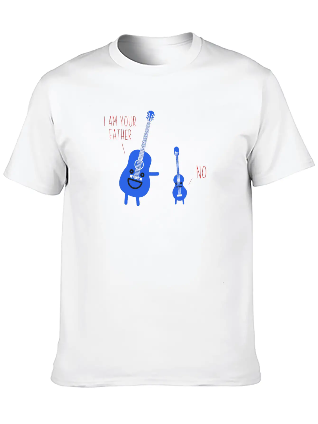 Music - Guitar Father Breathable Soft Cotton T-Shirt – Timeless Casual Look
