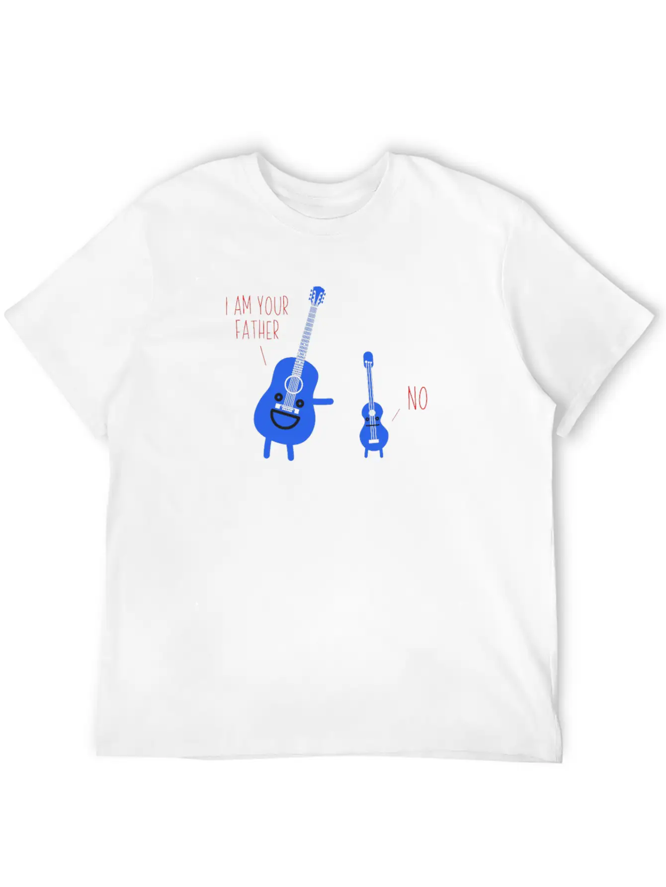 Music - Guitar Father Breathable Soft Cotton T-Shirt – Timeless Casual Look