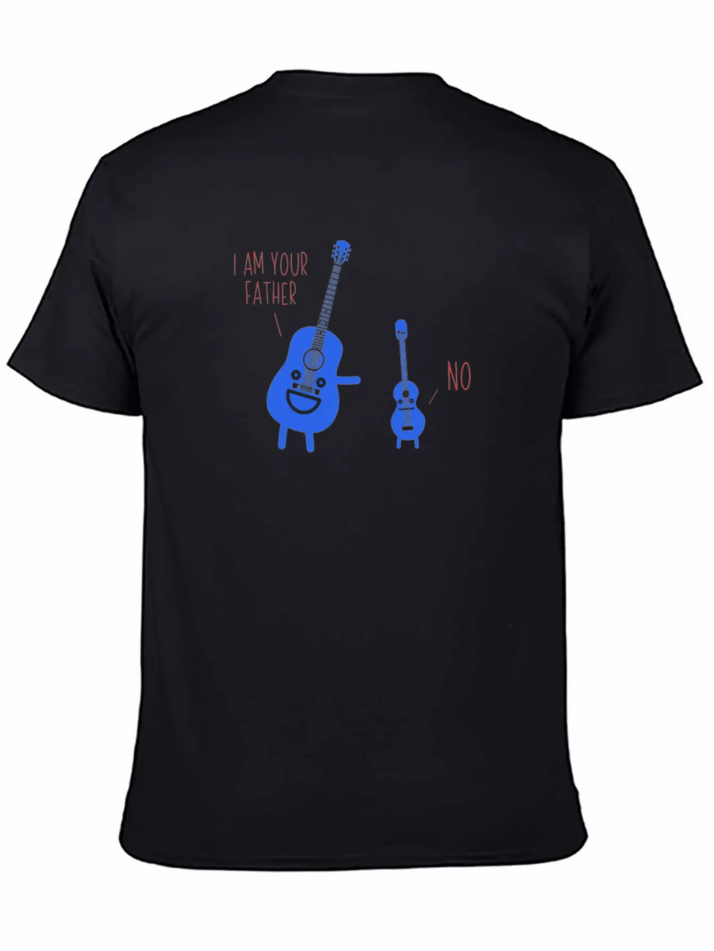 Music - Guitar Father Breathable Soft Cotton T-Shirt – Timeless Casual Look