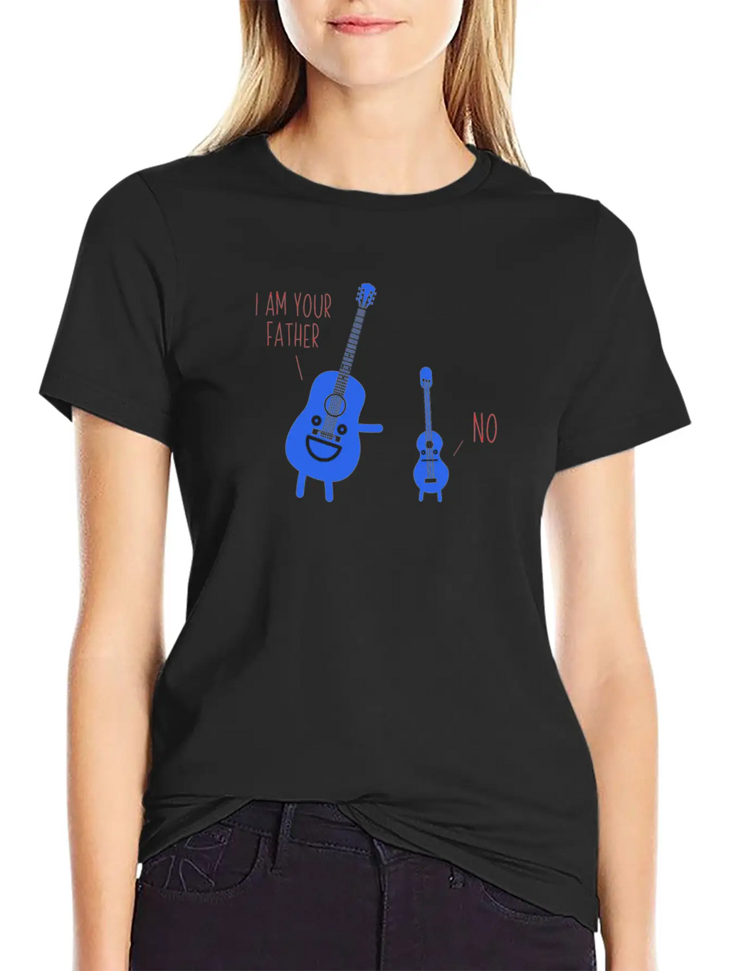 Music - Guitar Father Breathable Soft Cotton T-Shirt – Timeless Casual Look
