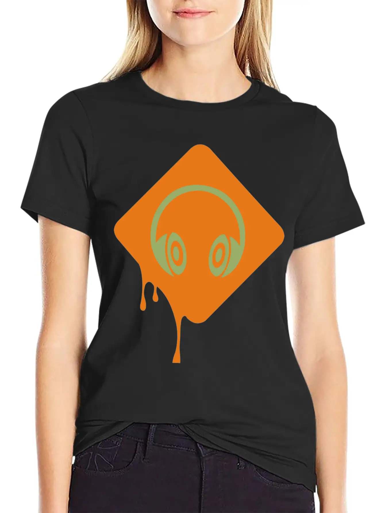 Music Headphone Unisex Short Sleeve Soft Cotton T-Shirt – Casual Everyday Wear