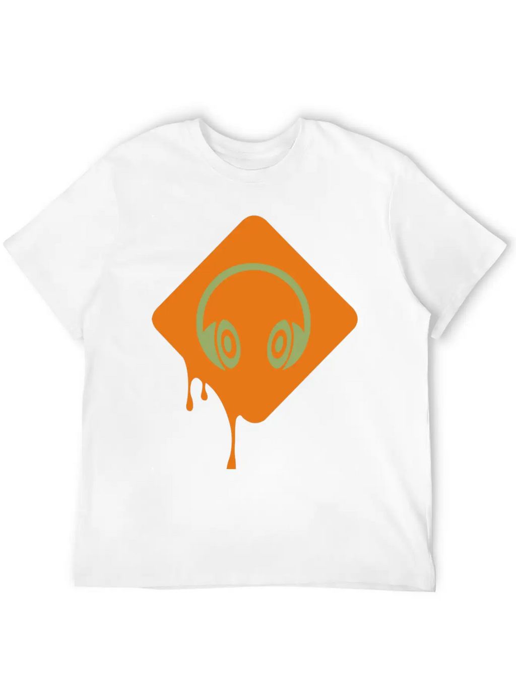 Music Headphone Unisex Short Sleeve Soft Cotton T-Shirt – Casual Everyday Wear