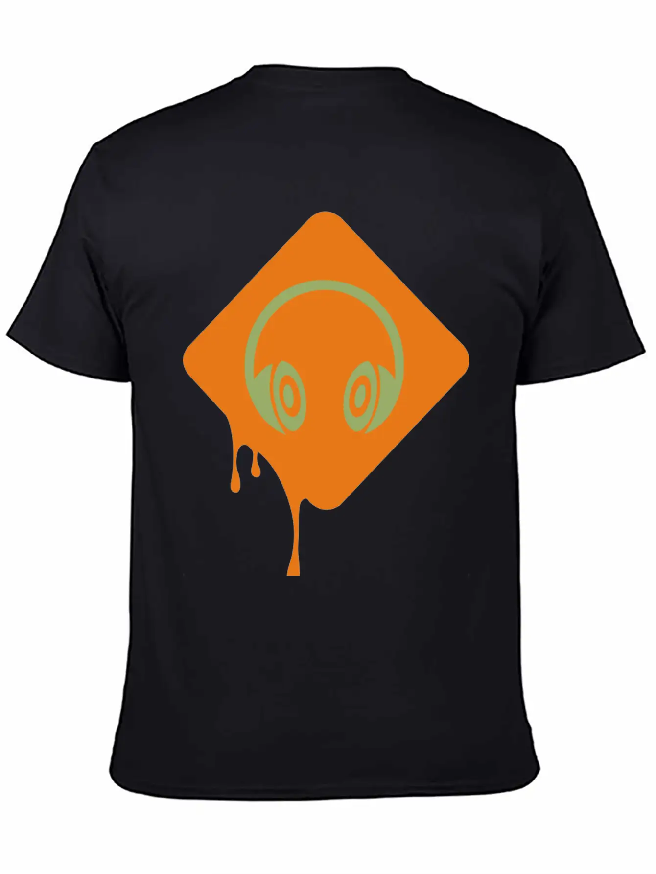 Music Headphone Unisex Short Sleeve Soft Cotton T-Shirt – Casual Everyday Wear
