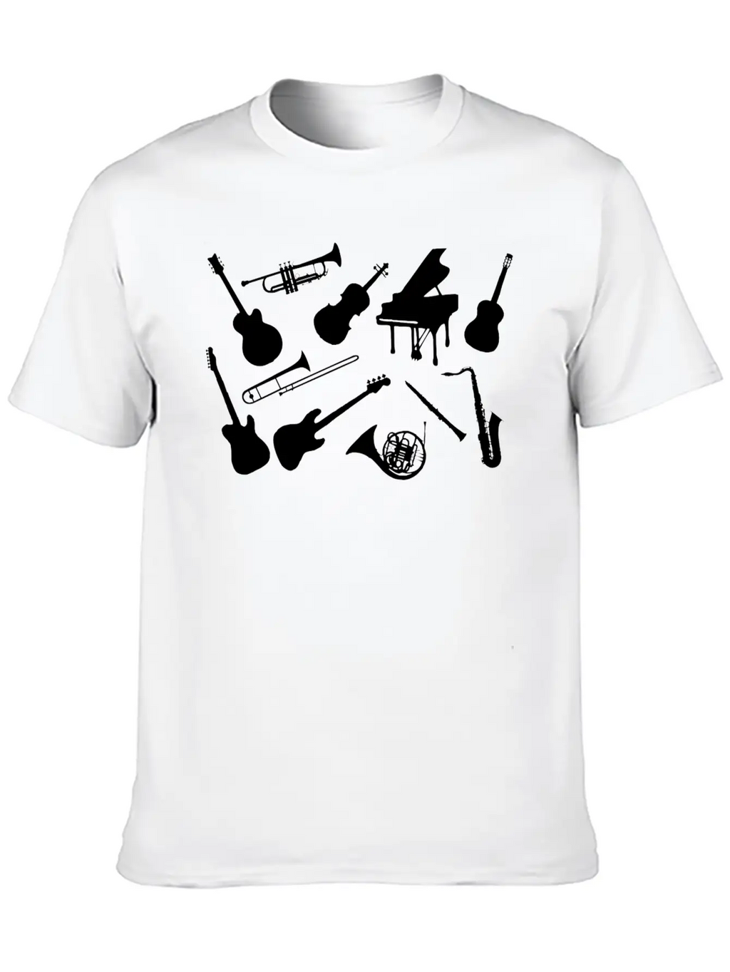 Music_instrument_bh Essential Cotton Tee For Daily Outfits – Unisex Style