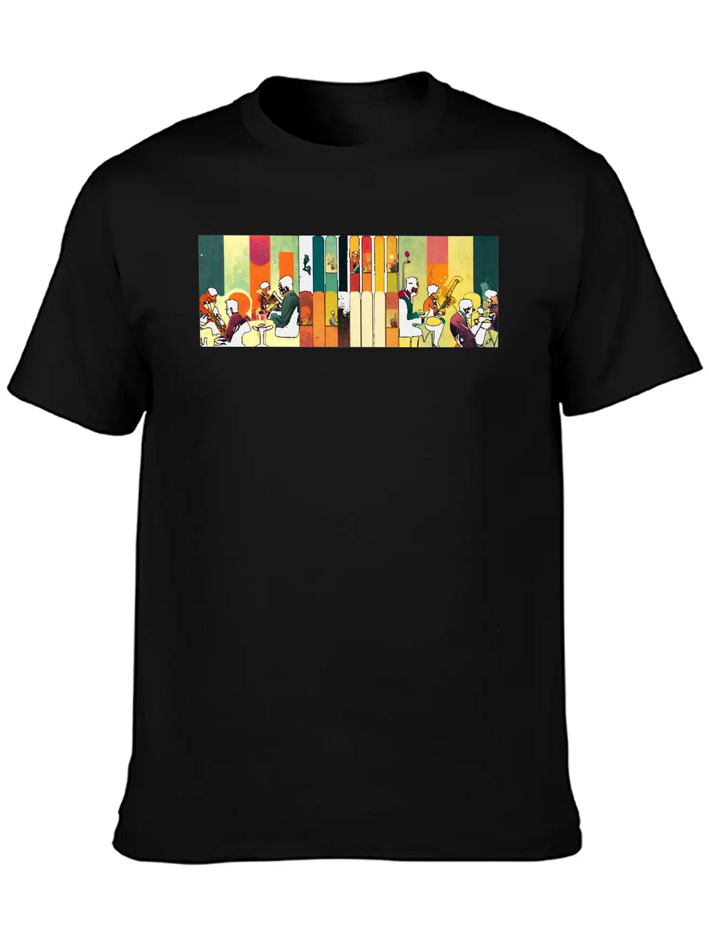 Music, Jazz & Ink Essential Cotton Tee For Daily Outfits – Unisex Style