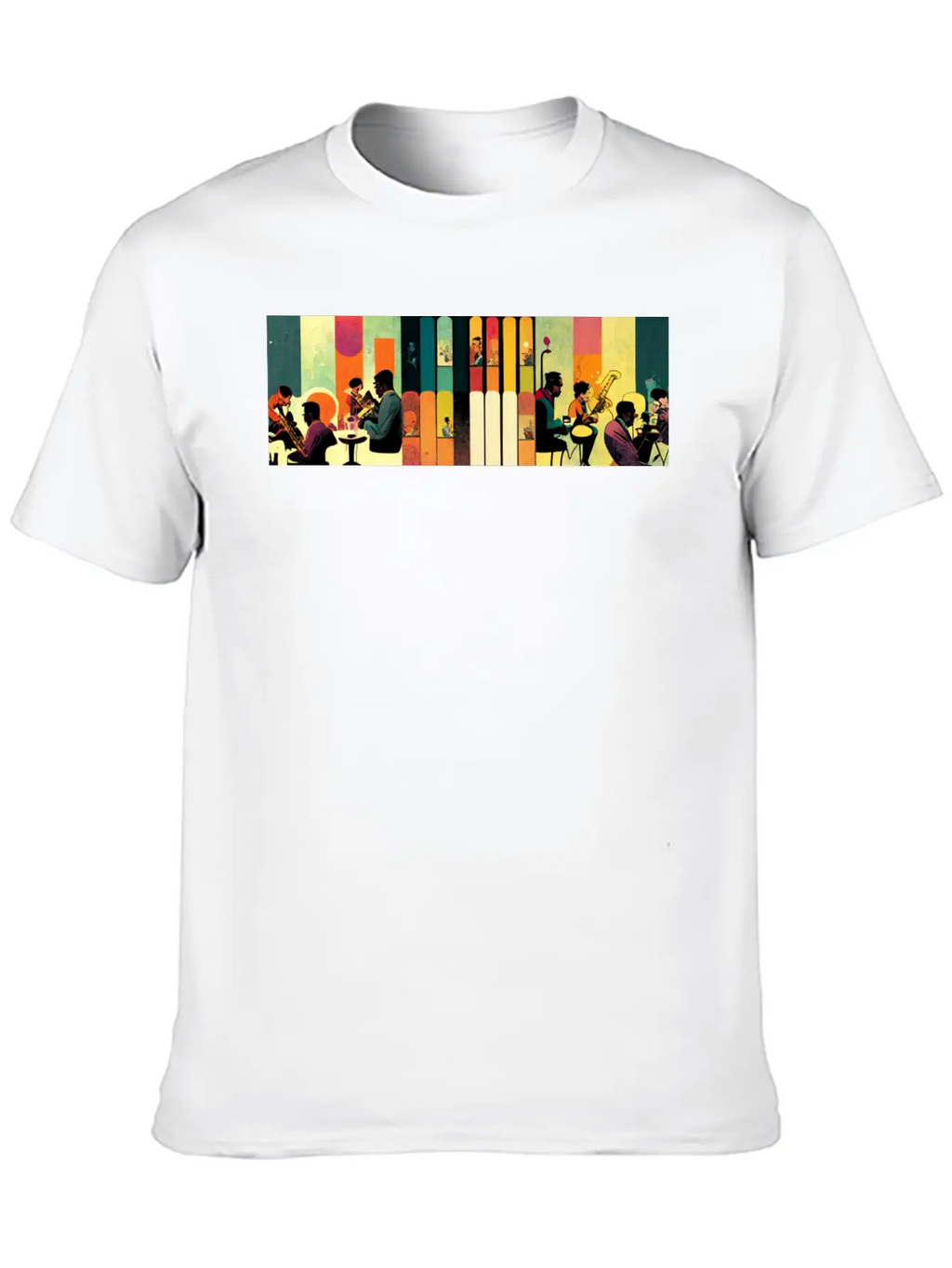 Music, Jazz & Ink Essential Cotton Tee For Daily Outfits – Unisex Style