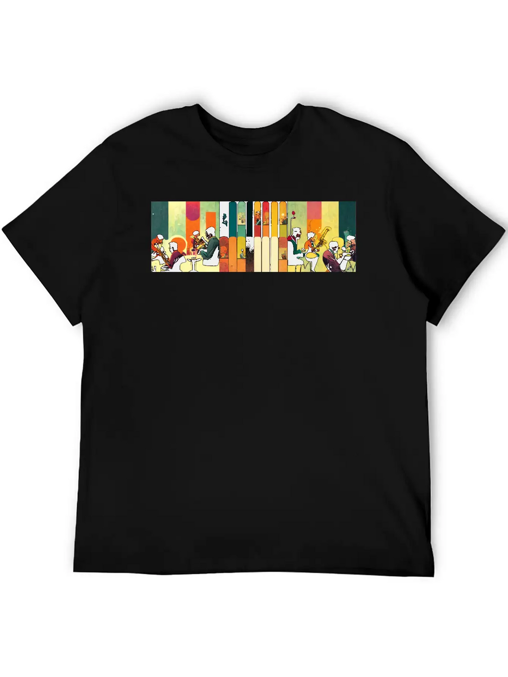 Music, Jazz & Ink Essential Cotton Tee For Daily Outfits – Unisex Style