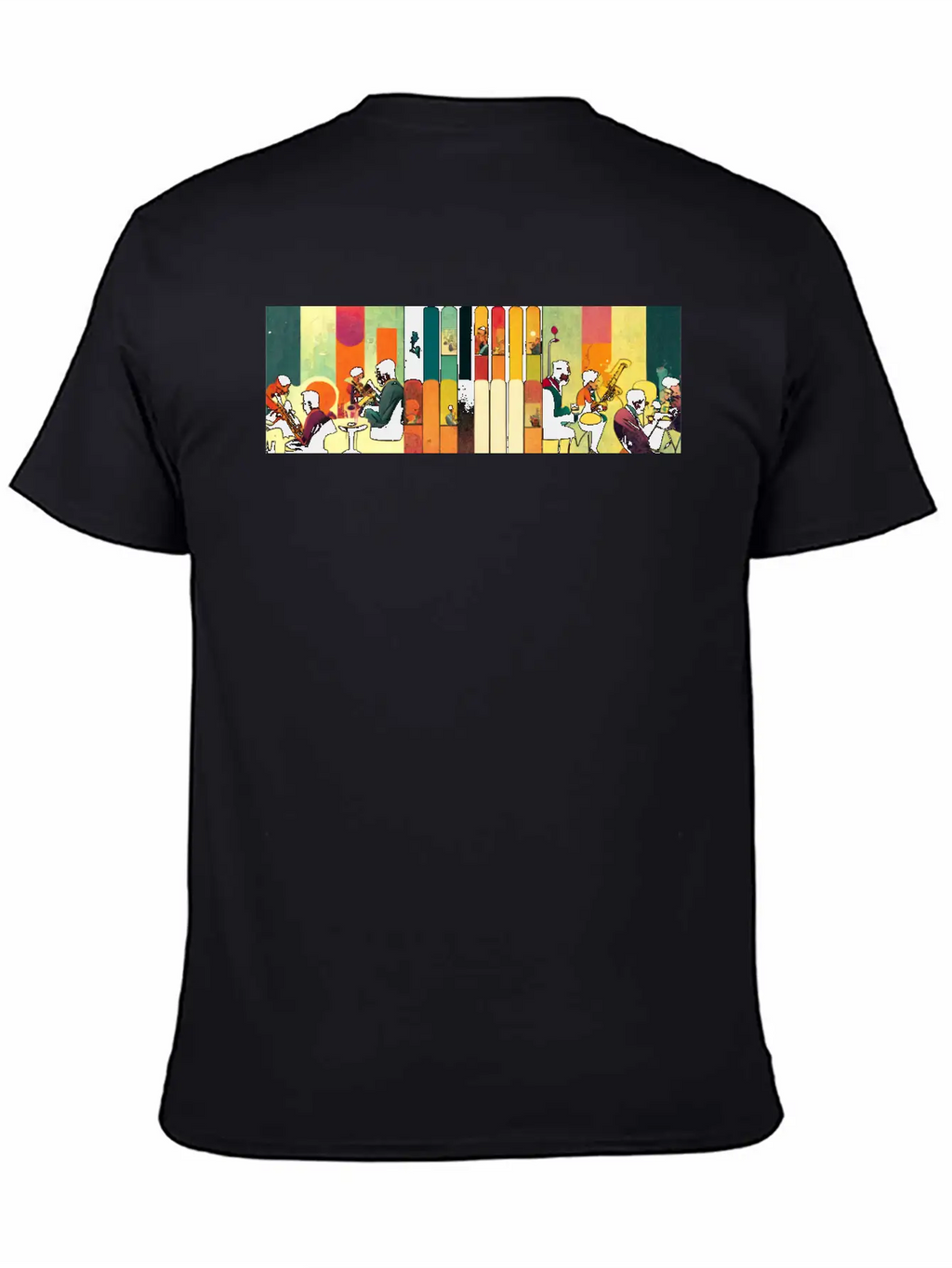 Music, Jazz & Ink Essential Cotton Tee For Daily Outfits – Unisex Style