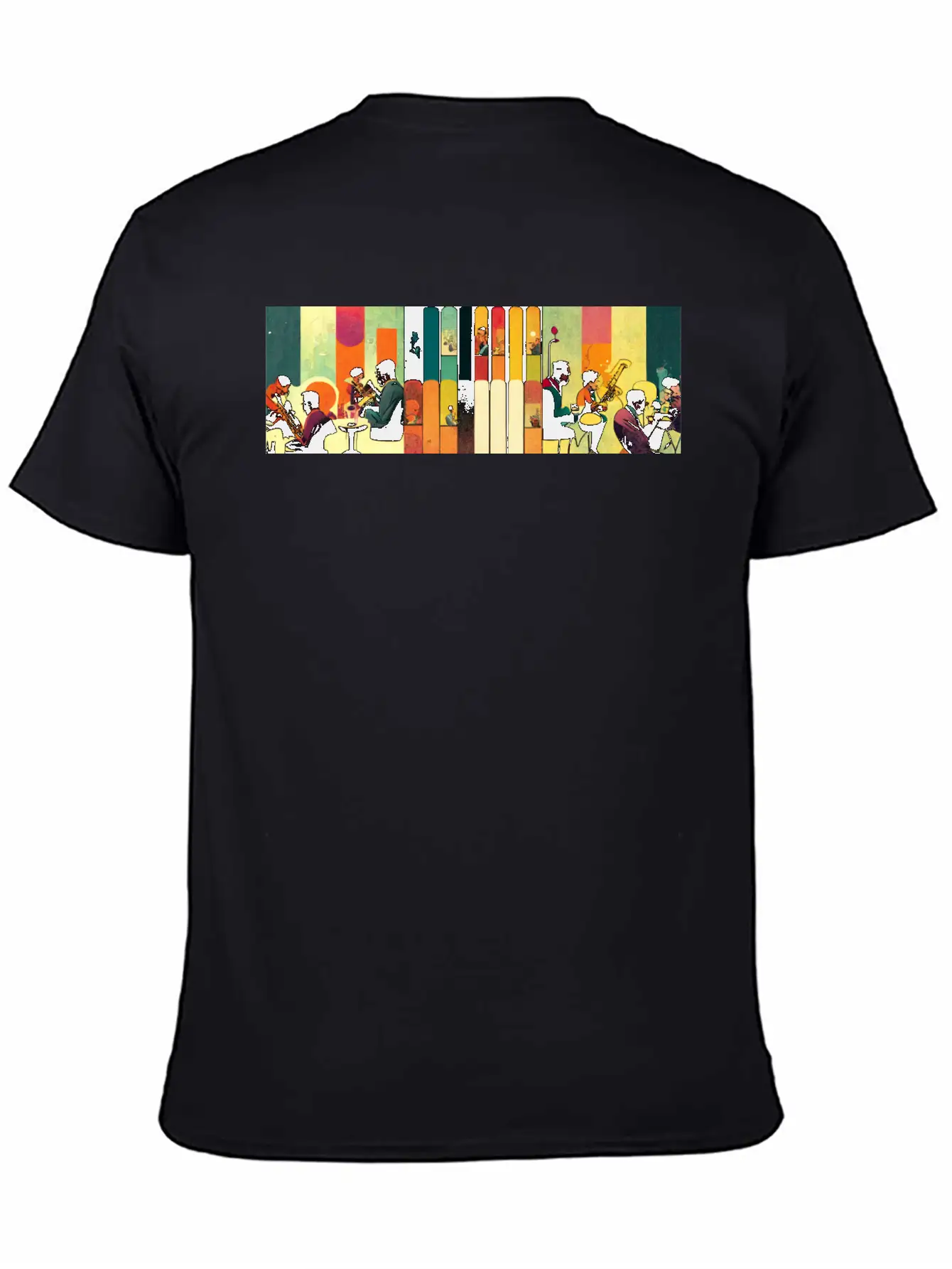 Music, Jazz & Ink Essential Cotton Tee For Daily Outfits – Unisex Style