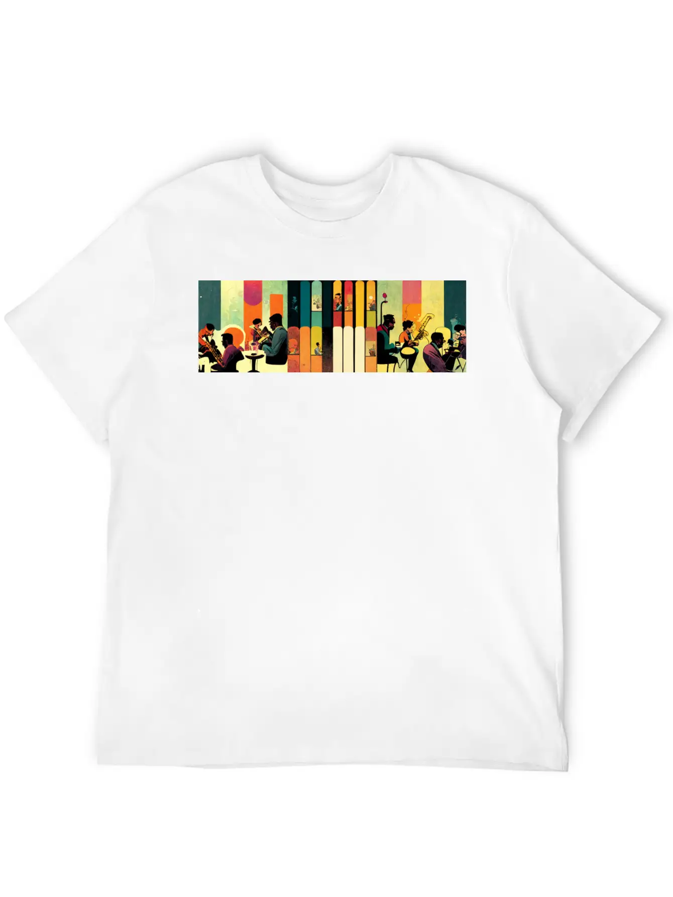 Music, Jazz & Ink Essential Cotton Tee For Daily Outfits – Unisex Style