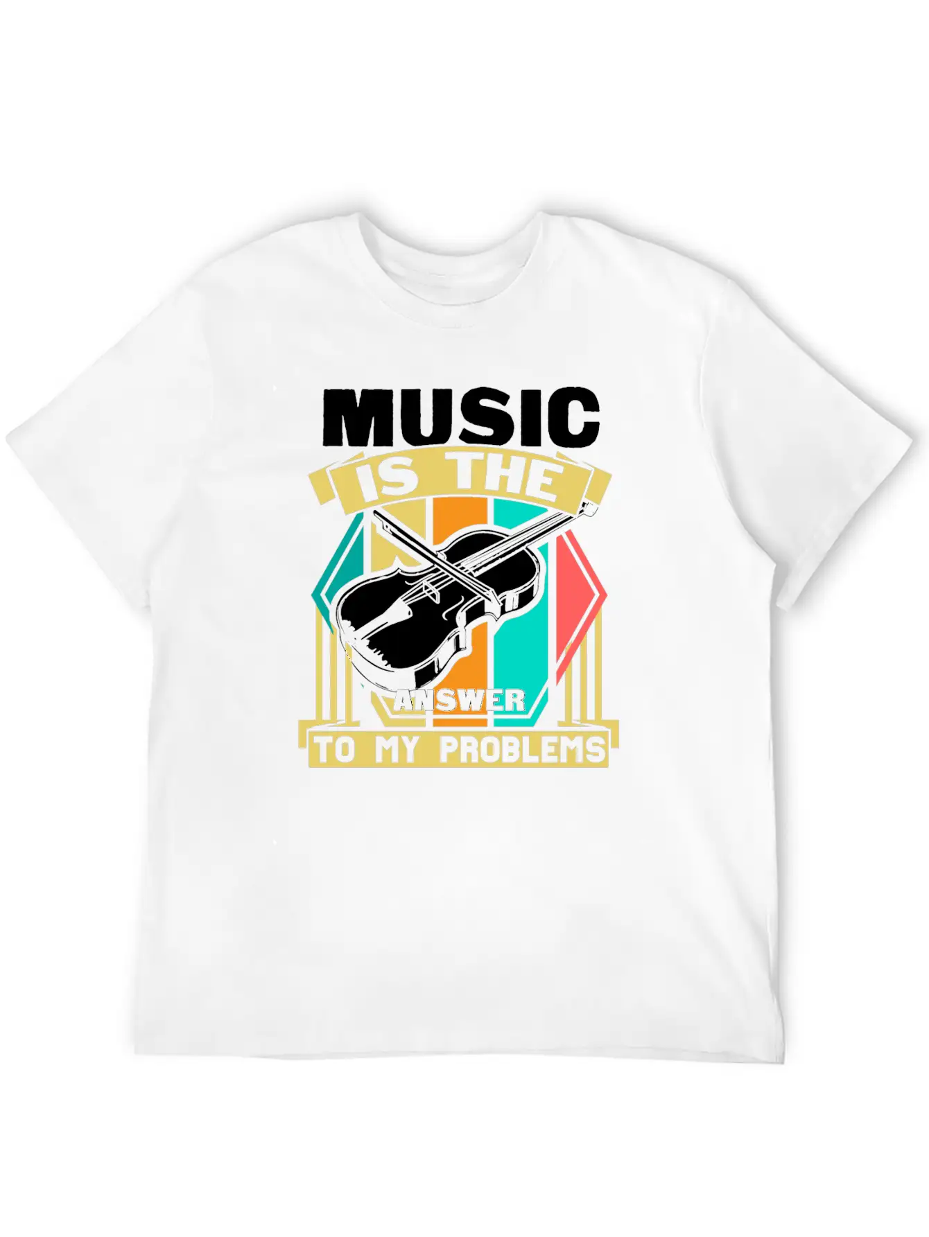 Music Life Stylish Everyday T-Shirt – Unisex Basic Cotton Tee