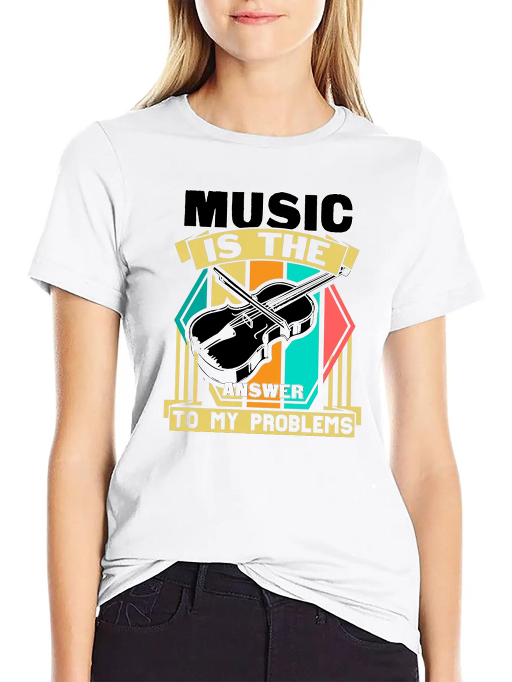 Music Life Stylish Everyday T-Shirt – Unisex Basic Cotton Tee