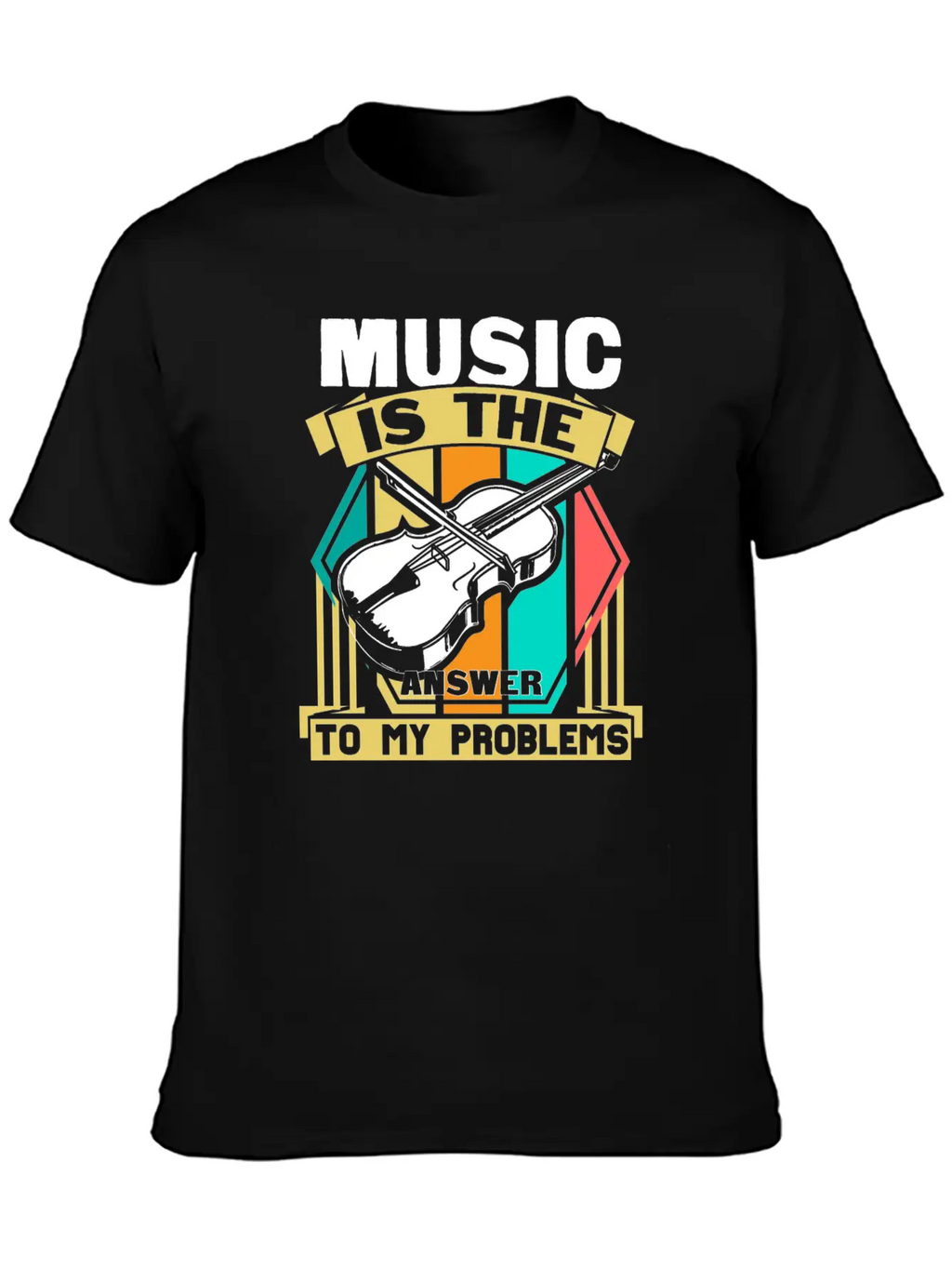 Music Life Stylish Everyday T-Shirt – Unisex Basic Cotton Tee