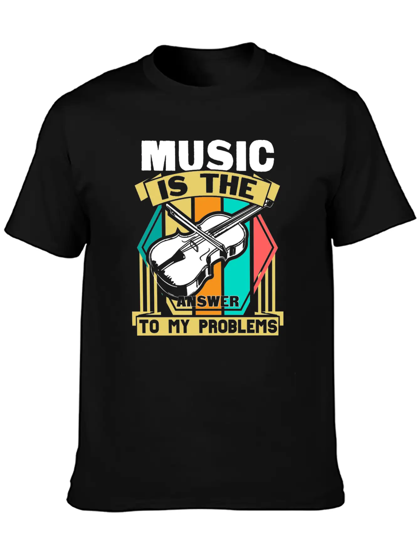 Music Life Stylish Everyday T-Shirt – Unisex Basic Cotton Tee