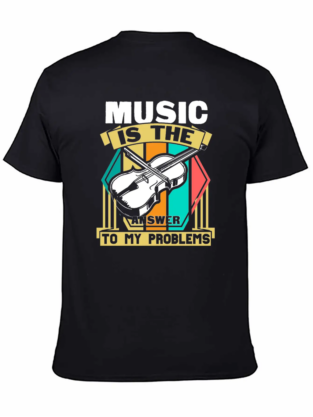 Music Life Stylish Everyday T-Shirt – Unisex Basic Cotton Tee