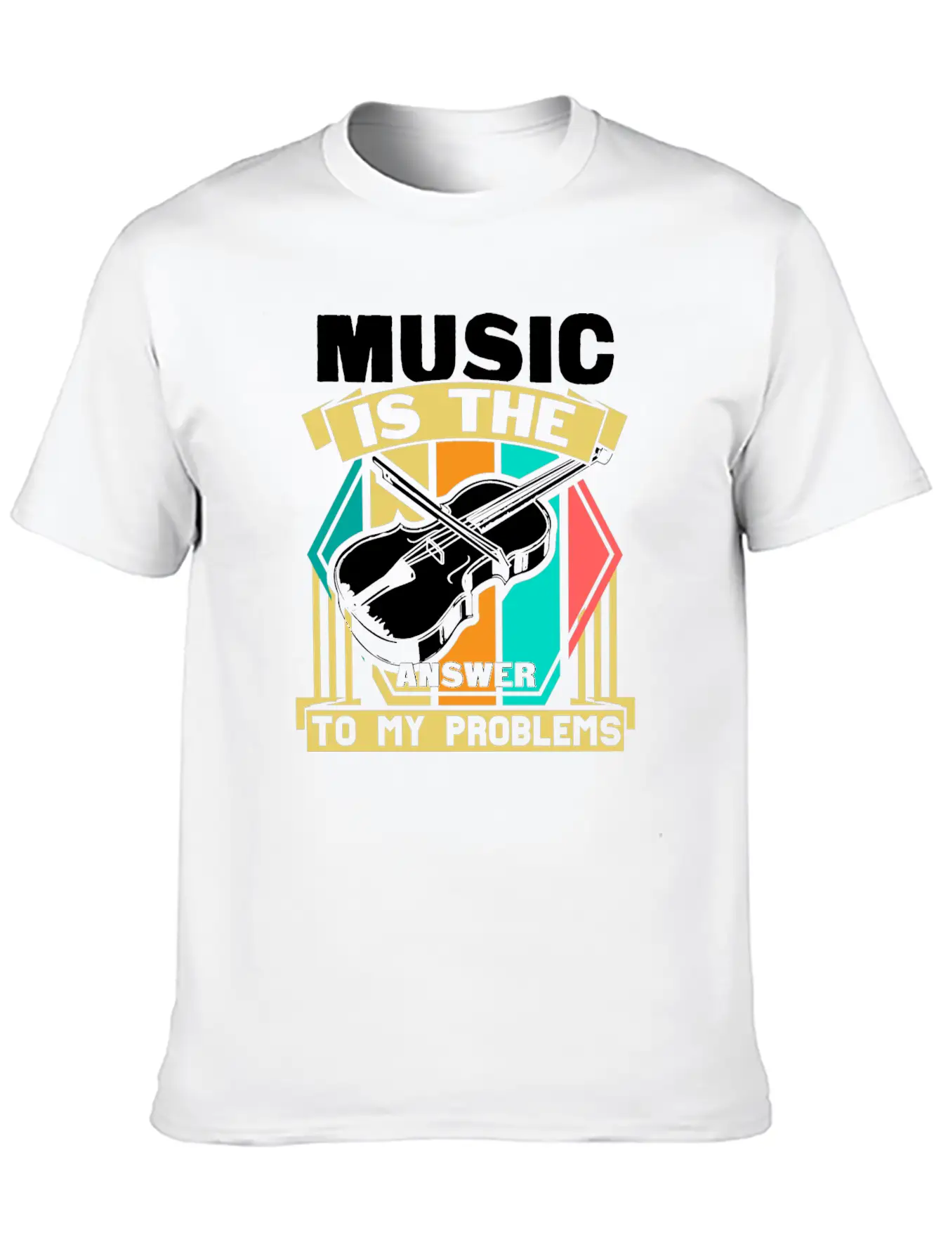 Music Life Stylish Everyday T-Shirt – Unisex Basic Cotton Tee