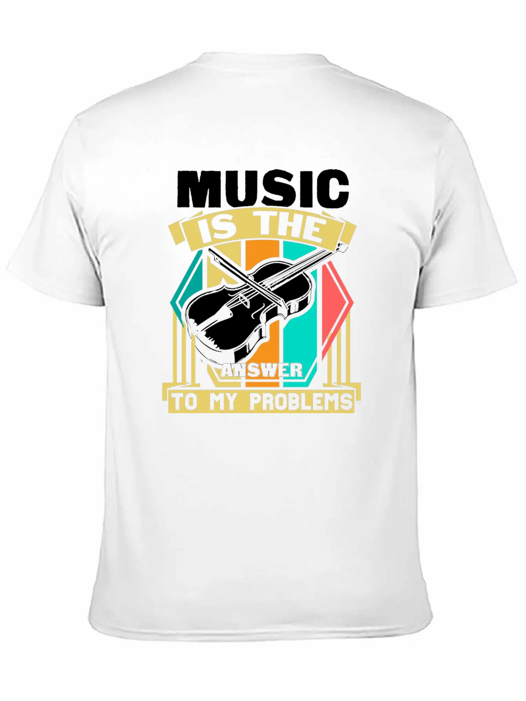 Music Life Stylish Everyday T-Shirt – Unisex Basic Cotton Tee