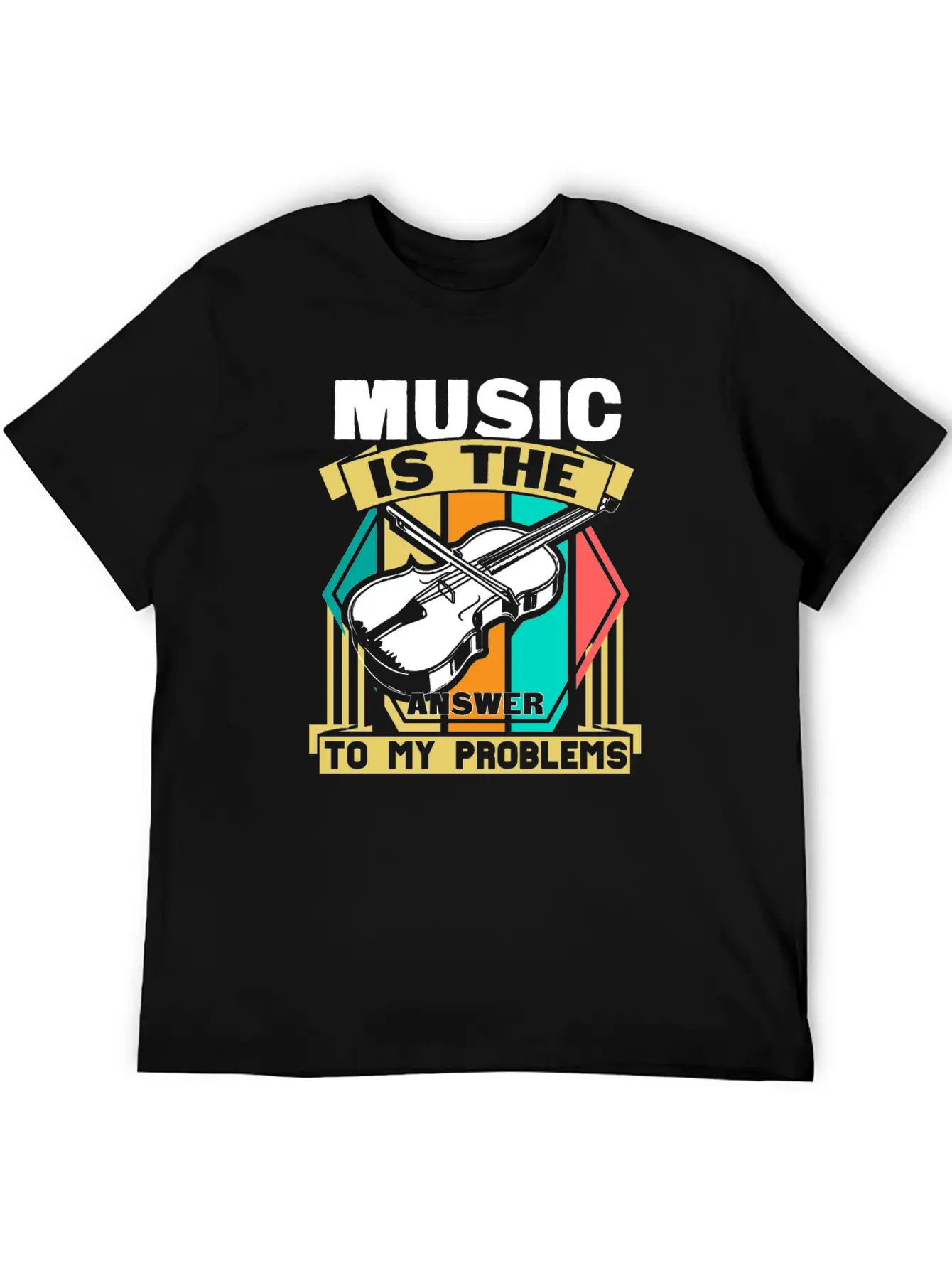 Music Life Stylish Everyday T-Shirt – Unisex Basic Cotton Tee