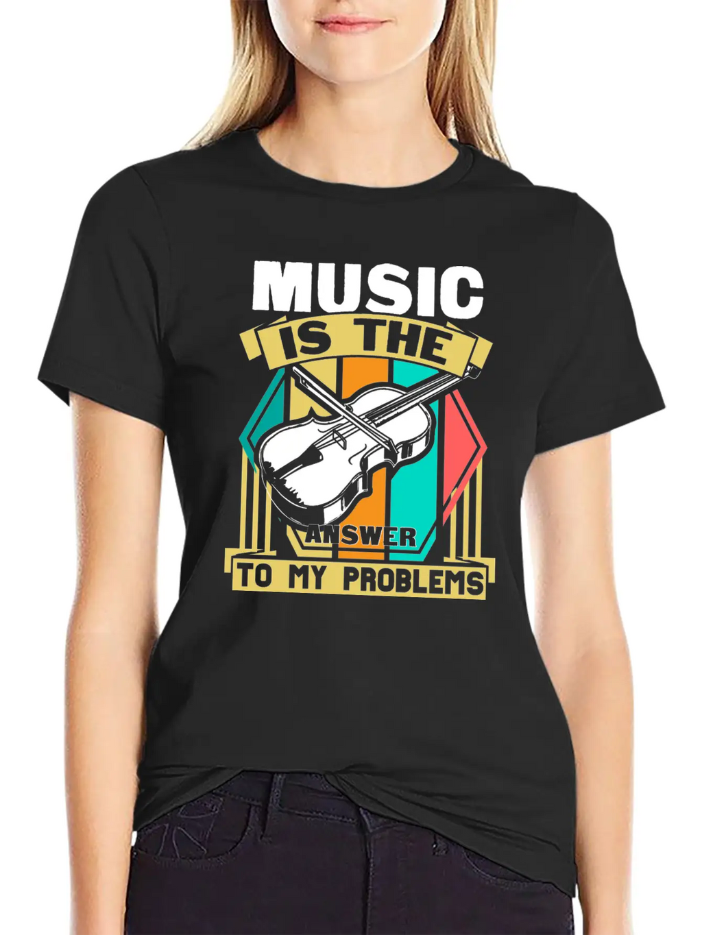 Music Life Stylish Everyday T-Shirt – Unisex Basic Cotton Tee