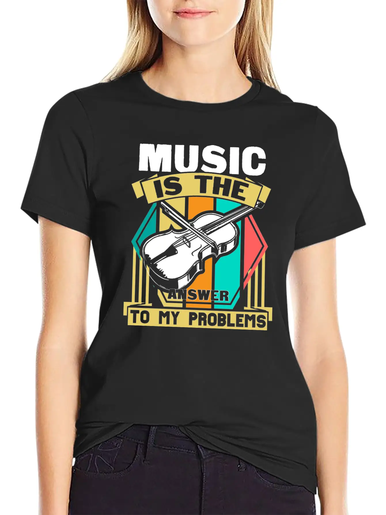 Music Life Stylish Everyday T-Shirt – Unisex Basic Cotton Tee