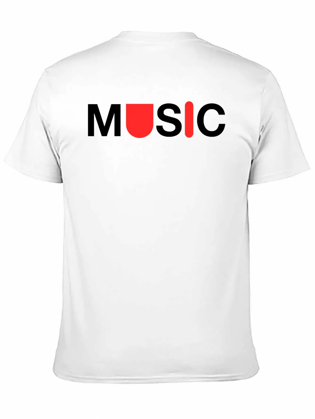 Music Logo Essential Cotton Tee For Daily Outfits – Unisex Style