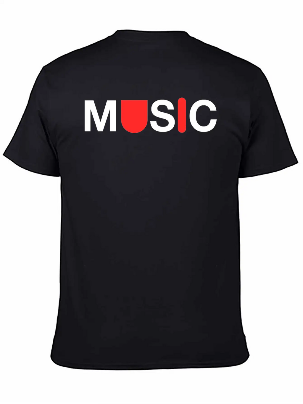 Music Logo Essential Cotton Tee For Daily Outfits – Unisex Style